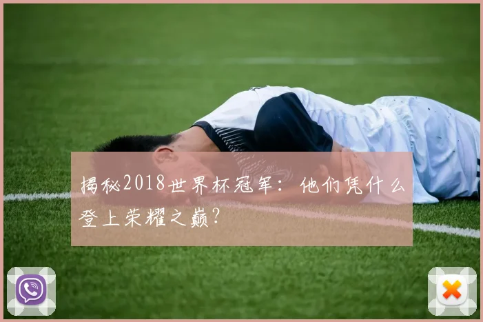 揭秘2018世界杯冠军:他们凭什么登上荣耀之巅?